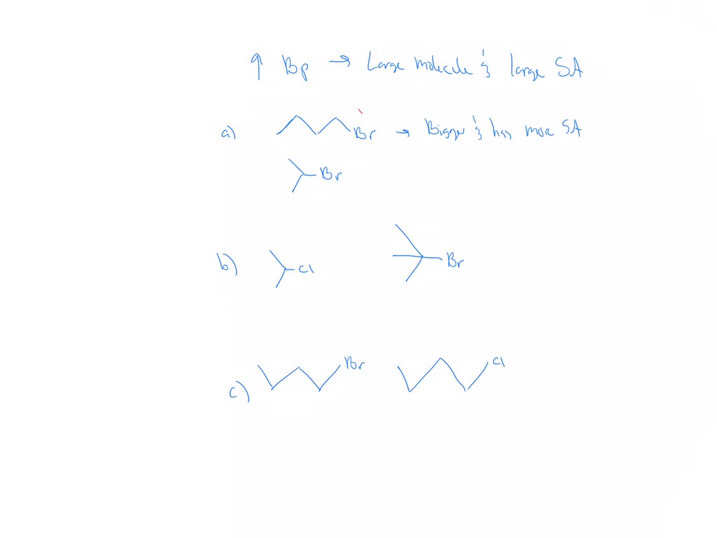 SOLVED: For each pair of compounds, predict which compound has the ...