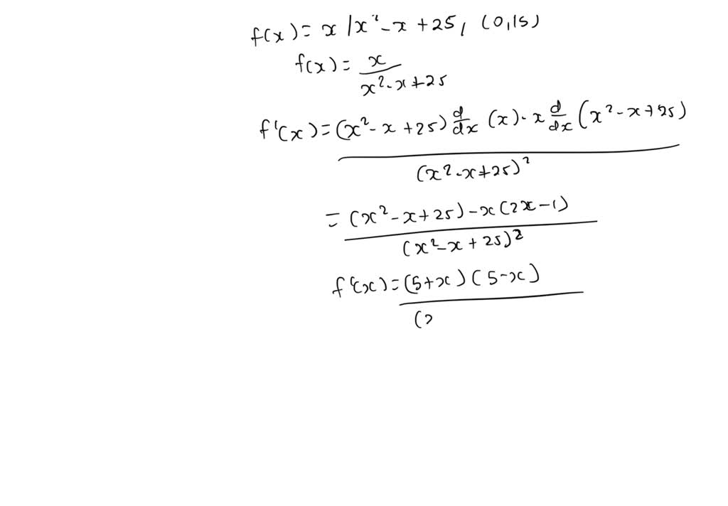 SOLVED: Find the absolute maximum and absolute minimum values of f on ...