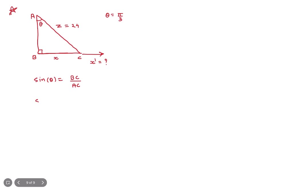 SOLVED: A ladder 10 ft long rests against a vertical wall. Let θ be the ...