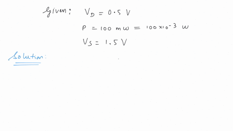 the-diode-used-in-the-circuit-shown-in-the-figure-has-a-constant-voltage-drop-of-05-v-at-all-currents-and-a-maximum-power-rating-of-100-milliwatts-what-should-be-the-value-of-the-resistor-r-connected-
