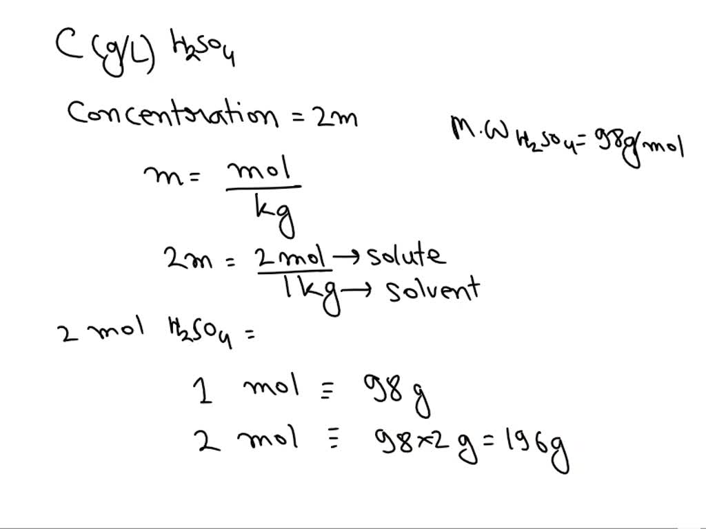 solved-calculate-the-concentration-in-grams-per-litre-of-sulphuric