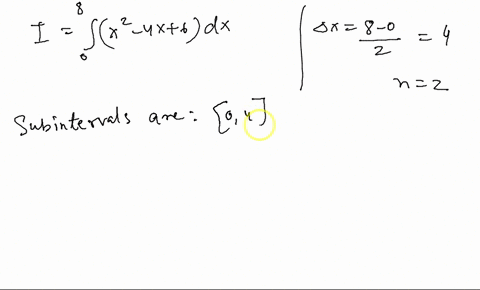 1use-a-riemann-sum-to-estimate-the-area-under-the-curve-of-thefunction-f-4x-6-between-x-o-and-x-8-using-the-midpoint-rule-with-n-2-subintervals-state-the-midpoints-and-other-values-that-are-00515