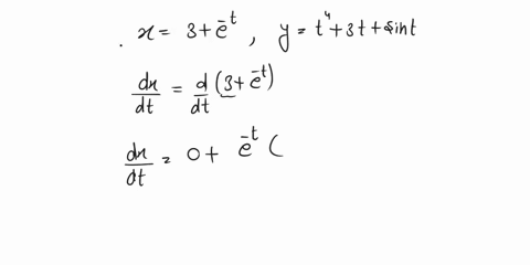 texpress-the-area-under-the-parametric-curve-given-by-the-following-equations-as-an-integral-x-3-e-t-y-t4-3t-sint-0-t1-f-3t-sinte-dt-t-3t-sinte-dt-4t3-3-cost3-e-tdt-4t8-3-cost3-e-dt-24-3t-si-48381