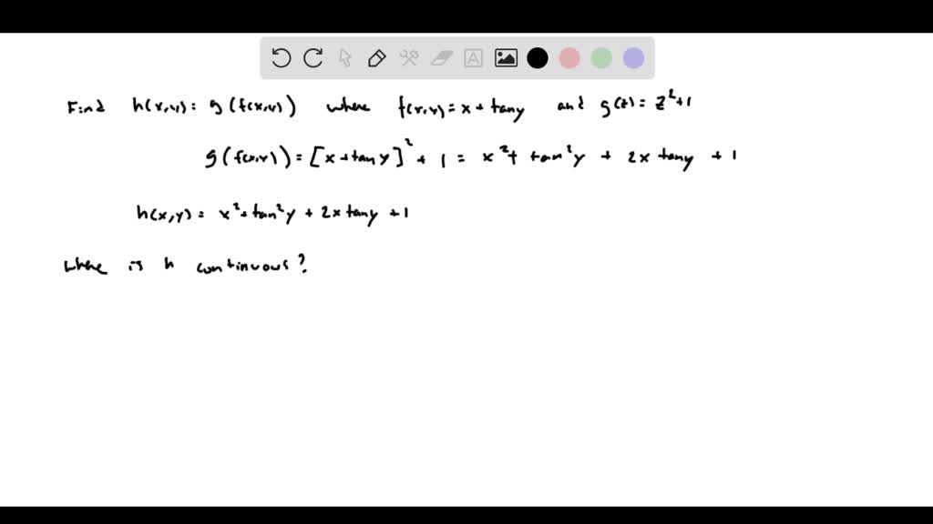 Solved 3 Find Hx Ygfx Y And Use The Theorem To Determine Where H Is Continuous For F 