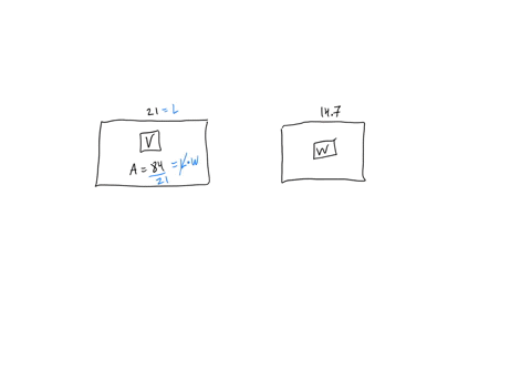 rectangles-v-and-w-are-similar-if-the-area-of-rectangle-v-is-84what-is-the-area-of-rectangle-w-147-rectanglev-area-84-rectangle_w-51137