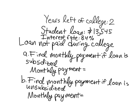 when-ashley-had-2-years-left-in-college-she-took-out-a-student-loan-for-13545-the-loan-has-an-annual-interest-rate-of-84-ashley-graduated-2-years-after-acquiring-the-loan-and-began-repaying-03965