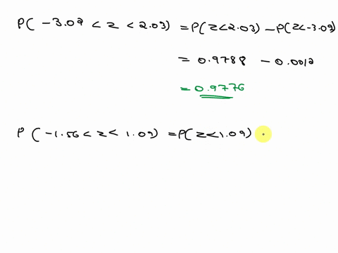 find-the-percentage-of-the-total-area-under-a-normal-curve-between-the-given-values-of-z-23-z-302-and-z203-24-z-156-and-z-109-25-z131-and-z173-26-z-142-and-z098-67705