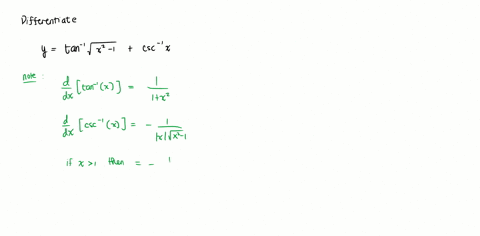 find-the-derivative-of-y-with-respect-to-the-appropriate-variable-ytan-1-sqrtx2-1csc-1-x-quad-x-1-2-15257