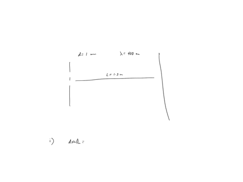 a-two-very-narrow-parallel-slits-separated-by-a-d-ance-d1-10-illuminated-with-monochromatic-light-with-mm-ae-length-of-400-nm-an-interference-pattern-is-observed-on-screen-13-_-away-ehat-is-11805