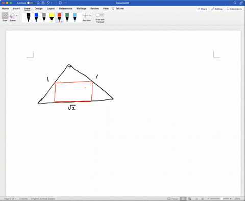 What is the largest rectangle that can be inscribed inside...