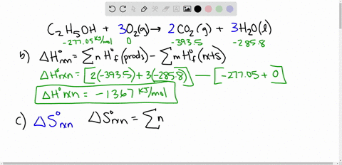 1-consider-ethanol-c2h5oh-a-write-the-balanced-equation-for-the-combustion-of-1-mole-of-ethanol-with-oxygen-gas-into-carbon-dioxide-gas-and-liquid-water-bcalculate-h-for-the-reaction-c-calcu-56921
