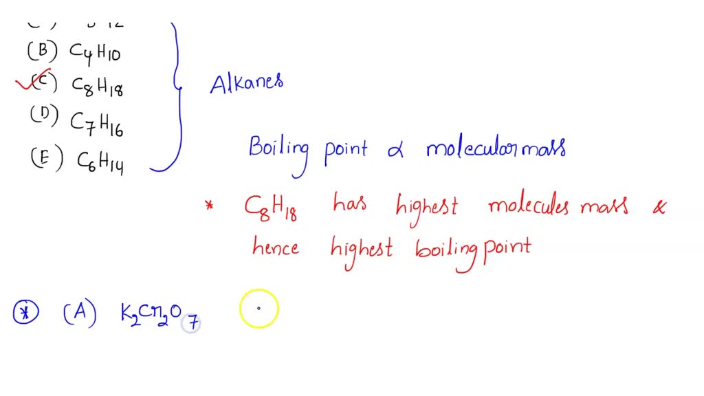 SOLVED QUESTION 3 Which of the following pure substances has the