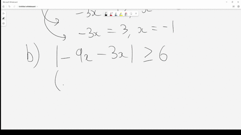 solve-each-group-of-equations-and-inequalities-analytically-a-9-3-x6-b-9-3-x-geq-6-c-9-3-x-leq-6-25174