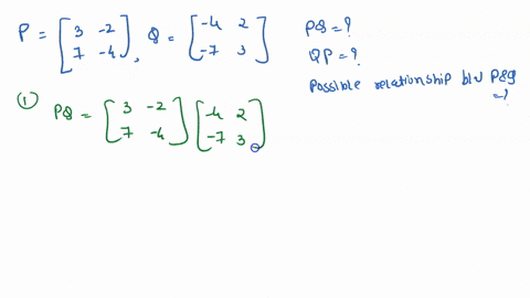 question-3-given-the-matrices-p-e-31-find-pq-4-marks-qp-4-marks-iii-write-a-possible-relationship-between-p-and-q-4-marks-b-find-and-b-if-45-3b-k-4-marks-ii-ia-31-and-b-92-2a-x-b-find-matric-81966
