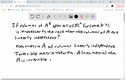K Columns R If C is MDS must every set of k columns of its generator matrix be ...