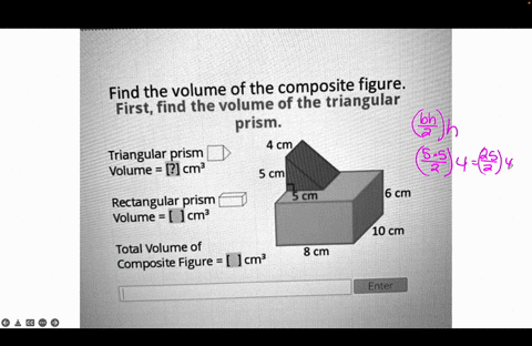 find-the-volume-of-the-composite-figure-first-find-the-volume-of-the-triangular-prism-4-cm-triangular-prism-volume-cm-5-cm-scm-6-cm-rectangular-prism-volume-cm-10-cm-total-volume-of-8-cm-com-44073
