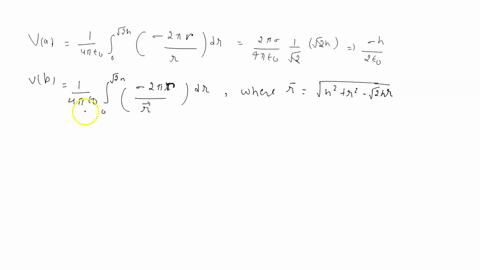 conical-surface-an-empty-ice-cream-cone-carries-a-uniform-surface-charge-the-height-of-the-cone-is-h-as-is-the-radius-at-the-top-find-the-potential-difference-between-the-points-the-vertex-a-04876