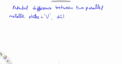 the-electric-potential-difference-between-two-infinite-parallel-metal-plates-is-v-ifthef-plates-are-by-distance-l-30-mm-and-the-electric-field-between-the-platesiy-eates-250-vme-phzeistesepa-62156