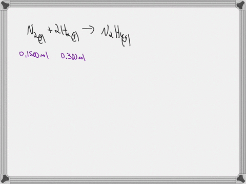 a-sample-of-gas-contains-01500-mol-of-n2g-and-03000-mol-of-h2g-and-occupies-a-volume-of-175-l-the-following-reaction-takes-place-n2g-2h2gn2h4g-calculate-the-volume-of-the-sample-after-the-reaction-t-2
