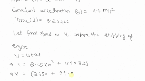 a-rocket-is-currently-exactly-137km-from-the-ground-travelling-at-265x13-with-a-constant-acceleration-of-114ms2-829-seconds-later-its-engine-stopped-considering-that-g-is-constant-what-is-th-00695