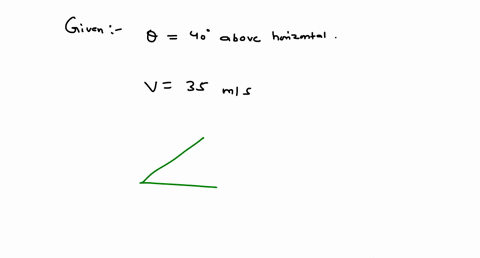 a-baseball-leaves-a-bat-at-an-angle-of-40o-above-the-horizontal-the-horizontal-component-of-the-baseballs-velocity-is-35-ms-calculate-the-magnitude-of-the-velocity-of-the-ball-as-it-leaves-t-60348