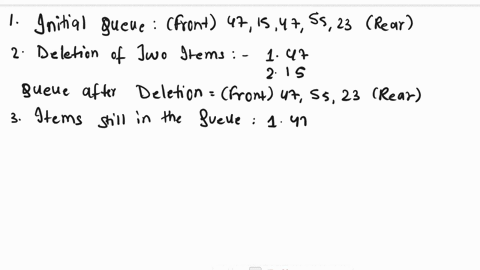 a-the-values-47-15-47-55-23-are-inserted-in-a-queue-consequently-two-items-are-deleted-from-the-queue-the-deleted-items-are-the-items-still-in-the-queue-are-after-the-above-operation-the-val-11675