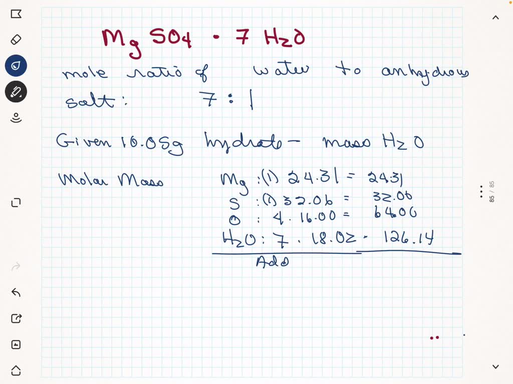 solved-moles-of-anhydrous-salt-mole-ratio-of-anhydrous-salt-to-water