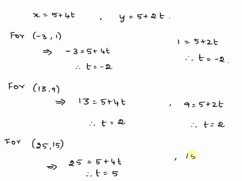 poinl-a-ilne-paramelenzed-by2-5-4-and-y-52-which-of-the-folkowing-polnts-are-on-tle-secton-of-the-ilne-obtalned-by-restncting-the-seclon-and-if-nol-31-139-2515-onme-tnen-give-0n2-inole-polni-56588