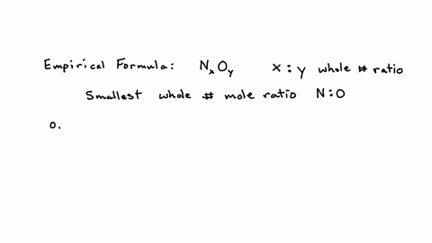 what-is-the-empirical-formula-of-a-compound-if-a-sample-contains-0130-g-of-nitrogen-and-0370-g-of-oxygen
