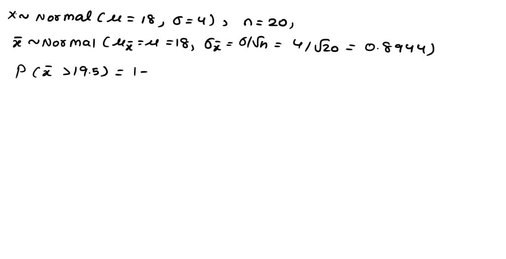 SOLVED: Question 9 (1 Point) A Population's Distribution Is Normal With ...