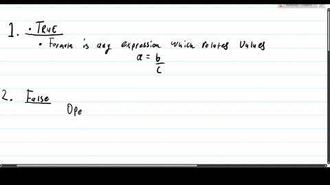 mathematical-formulas-are-pre-established-equations-select-one-true-false-mathematical-operators-and-mathematical-operations-are-the-same-thing-select-one-true-false-mathematical-equations-a-72884