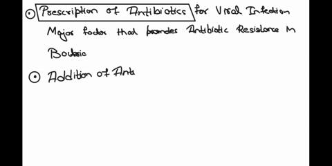 which-of-the-following-did-not-contribute-to-an-increase-in-antibiotic-resistance-in-bacteria-question-24-options-a-prescribing-of-antibiotics-for-viral-infections-b-addition-of-antibiotic-t-76502