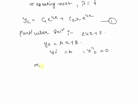 1-solve-the-given-differential-equation-by-undetermined-coefficients-y-8y-16y-24x-3-2-solve-the-given-initial-value-problem-y-4y-5y-35e4x-y0-2-y0-1-58197