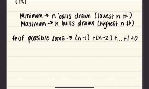 8-an-urn-contains-n-numbered-balls-from-1-to-n-where-n-2-a-subset-of-n-balls-where-n-n-is-randomly-drawn-without-replacement-from-the-urn-let-x-be-the-sum-of-the-numbers-marked-on-the-n-balls-drawn-fr