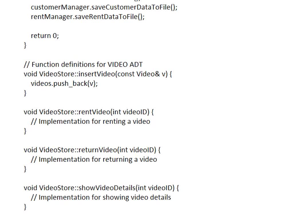 SOLVED **The source code must be entirely written in the C programming