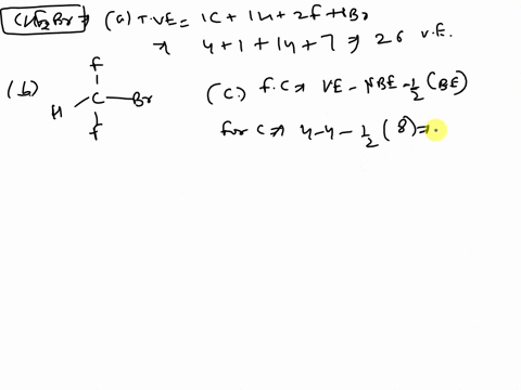 for-chf2br-draw-the-lewis-structure-show-the-placement-of-all-bonds-and-unshared-lone-pairs-of-electrons-ccalculate-the-formal-charge-on-each-atom-show-the-charges-on-the-molecule-above-if-t-90396