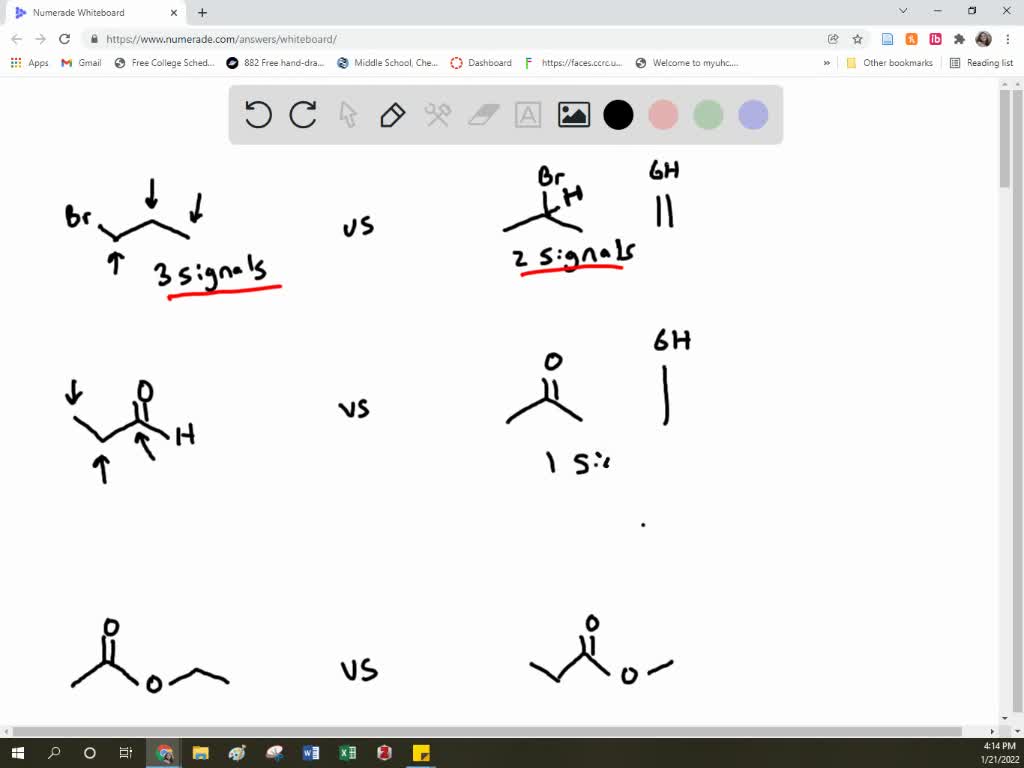 SOLVED Tell precisely how you would use the proton NMR spectra to