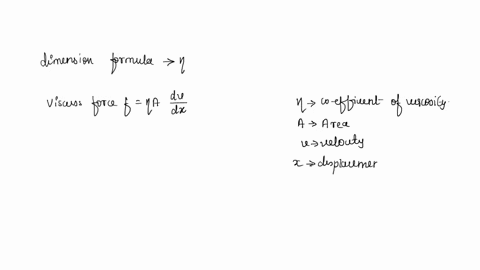 find-out-the-dimension-of-coefficient-of-viscosity