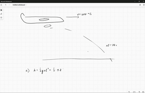 an-airplane-is-flying-horizontally-with-speed-1000-kmh-280-ms-when-an-engine-falls-off-neglecting-air-resistance-assume-that-it-takes-30-s-for-the-engine-to-hit-the-grounda-show-that-the-alt-92827