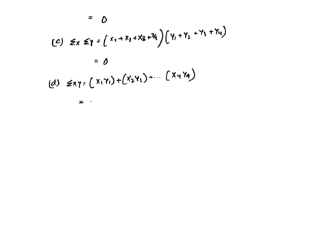 26-calculate-each-value-requested-for-the-following-set-of-scores-a-x-x-y-b-y-1-6-c-xy-3-0-d-xy-0-2-2-4-27-use-summation-notation-to-express-each-of-the-following-calculations-a-add-3-points-25244