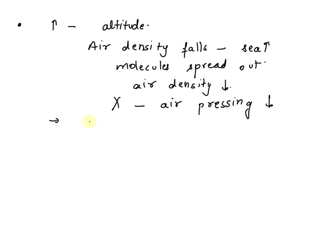 Which Factor Increases As A Result Of Increasing Altitude