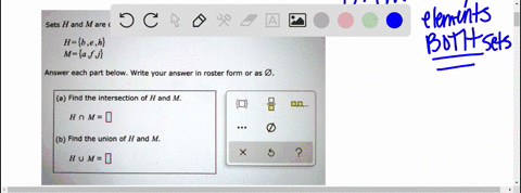 sets-h-and-m-are-defined-as-follows-hbeh-m-a-f-j-answer-each-part-below-write-your-answer-in-roster-form-or-as-0-a-find-the-intersection-of-h-and-m-h-n-m0-b-find-the-union-of-h-and-m-x-5-2-h-1974