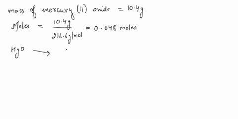 what-volume-of-oxygen-gas-is-produced-when-104-g-of-mercuryii-oxide-reacts-completely-according-t0-the-following-reaction-at-25-and-atm-mercuryii-oxide-mercury-d-oxygeng-liters-oxygen-gas-39336
