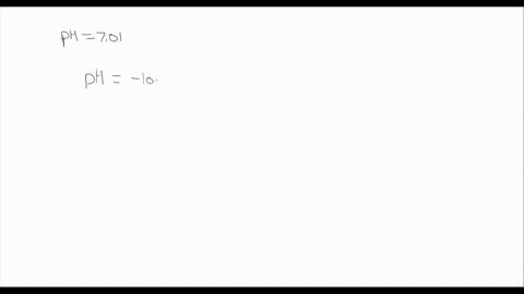 what-is-the-h-concentration-of-a-solution-with-ph-of-701