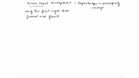 why-is-it-so-important-for-the-human-heart-to-develop-early-and-begin-functioning-within-the-develop-77447