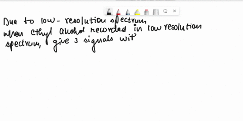 you-are-doing-1h-nmr-for-ethanol-ch3ch2oh-and-observed-a-few-proton-signals-but-there-is-no-splitting-observed-for-the-ch2-peak-and-ch3-peak-what-could-be-the-possible-reason-68733