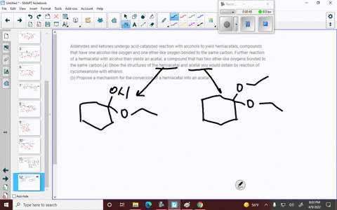 aldehydes-and-ketones-undergo-acid-catalyzed-reaction-with-alcohols-to-yield-hemiacetals-compounds-4-51288
