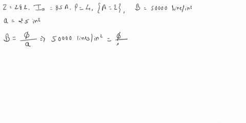 a-four-pole-shunt-motor-has-an-armature-with-a-total-of-282-conductors-if-each-pole-face-has-an-area-of-25-sq-in-and-the-flux-density-is-50000-lines-per-square-inch-calculate-the-torque-in-p-35146