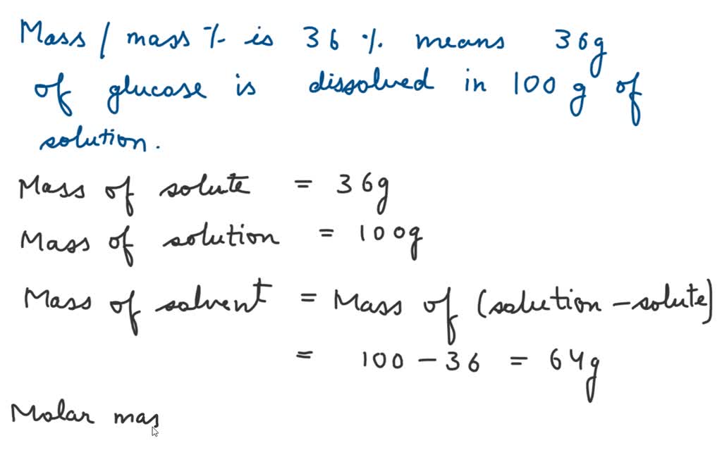 SOLVED: The evaporation of aqueous solution of sugar causes its molarity to