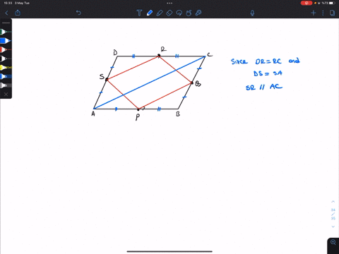 5-let-abcd-be-a-quadrilateral-let-pqrs-be-the-midpoints-of-the-sides-abbccd-and-da-prove-that-pqrs-is-a-parallelogram-50255
